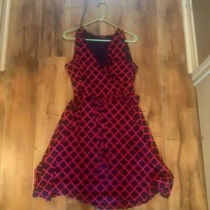 Mix by 41 Hawthorn size L navy/red dress